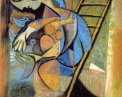 巴勃罗 毕加索 : 有鸽子的女人像